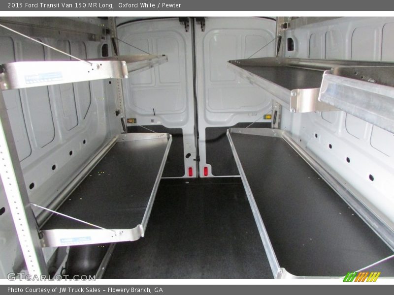 Oxford White / Pewter 2015 Ford Transit Van 150 MR Long