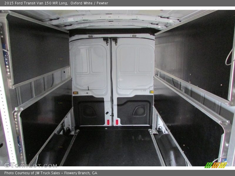 Oxford White / Pewter 2015 Ford Transit Van 150 MR Long