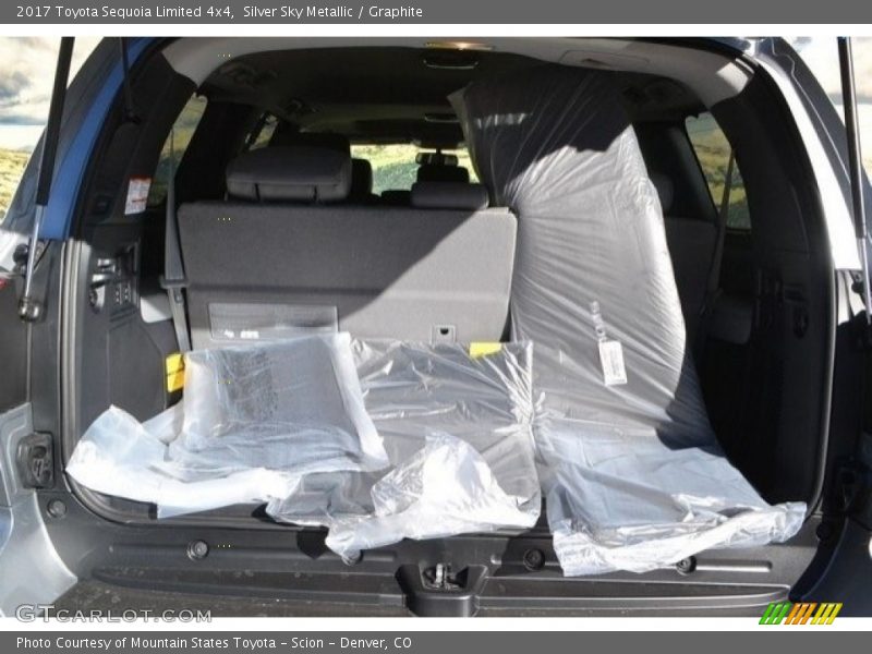 Silver Sky Metallic / Graphite 2017 Toyota Sequoia Limited 4x4