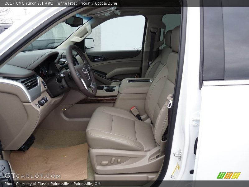 Front Seat of 2017 Yukon SLT 4WD