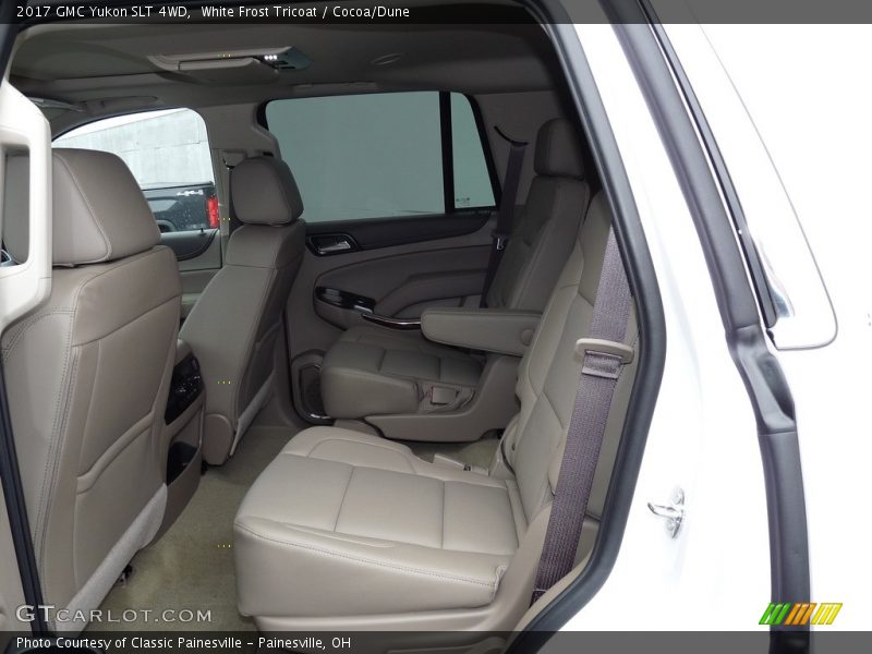 Rear Seat of 2017 Yukon SLT 4WD