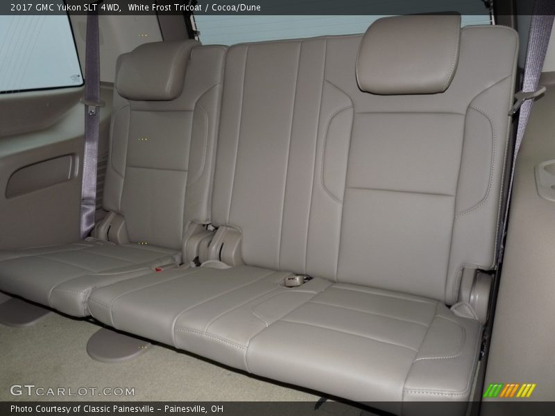 Rear Seat of 2017 Yukon SLT 4WD