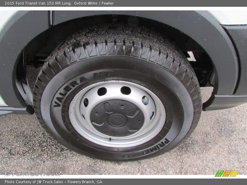 Oxford White / Pewter 2015 Ford Transit Van 150 MR Long