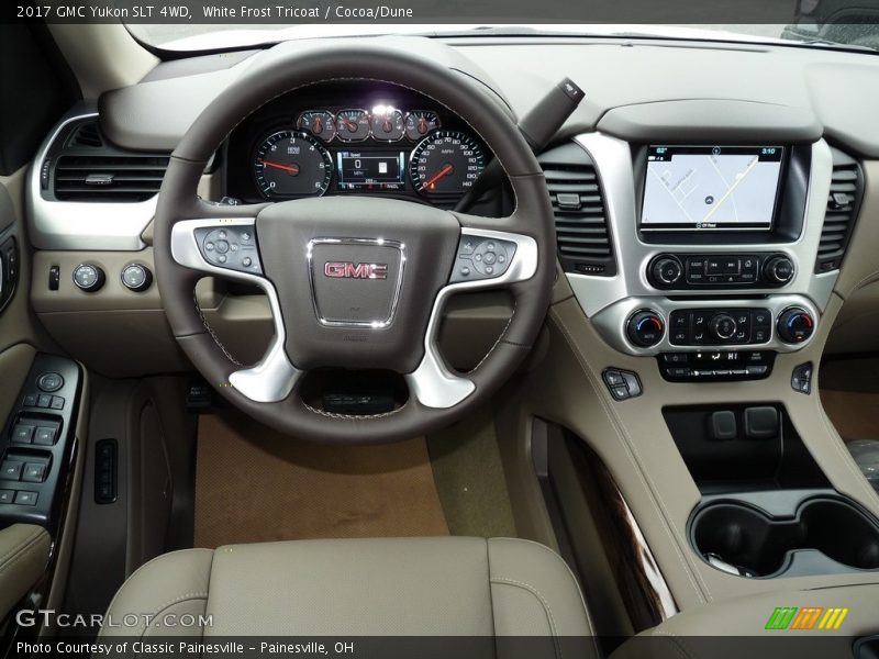 Dashboard of 2017 Yukon SLT 4WD