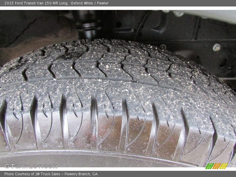 Oxford White / Pewter 2015 Ford Transit Van 150 MR Long