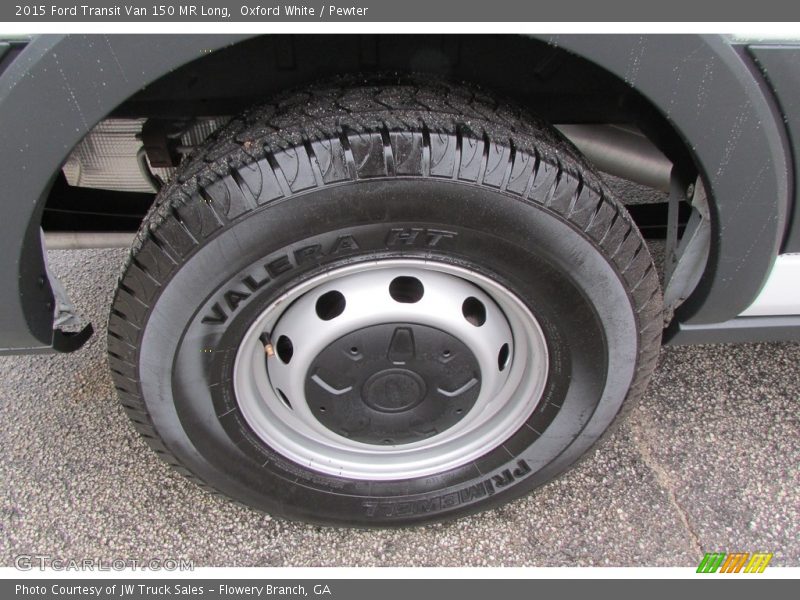 Oxford White / Pewter 2015 Ford Transit Van 150 MR Long
