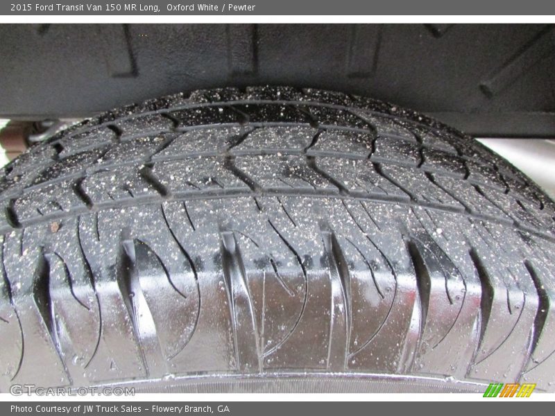 Oxford White / Pewter 2015 Ford Transit Van 150 MR Long