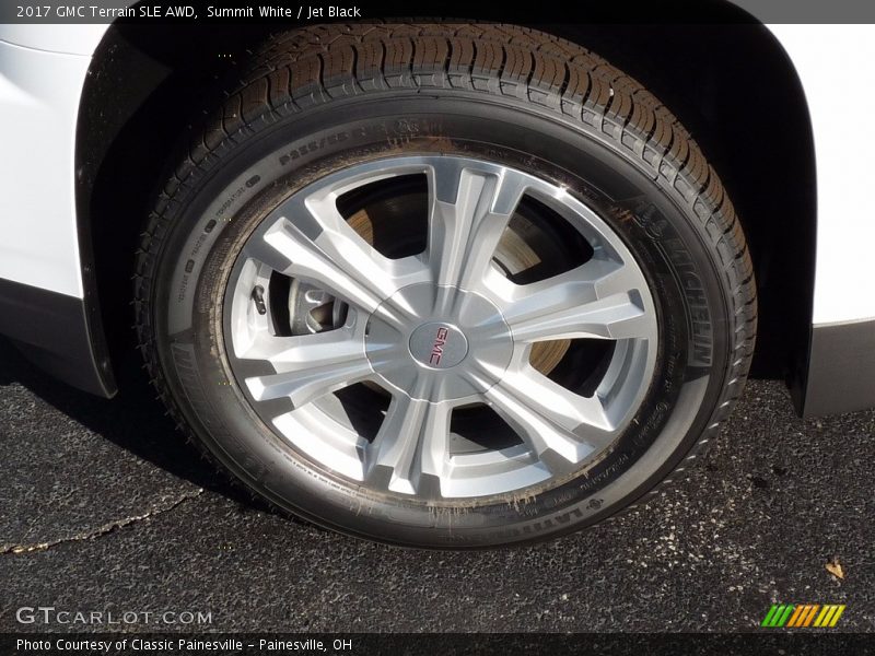 Summit White / Jet Black 2017 GMC Terrain SLE AWD