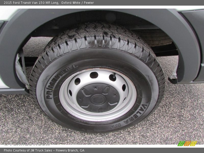 Oxford White / Pewter 2015 Ford Transit Van 150 MR Long