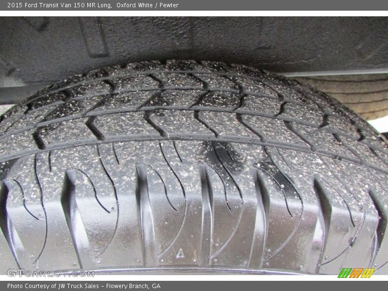 Oxford White / Pewter 2015 Ford Transit Van 150 MR Long