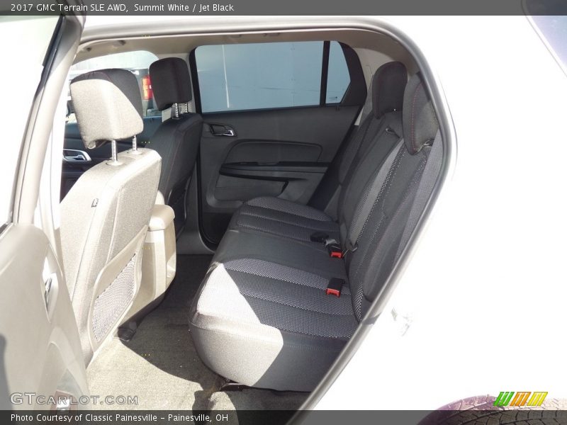 Summit White / Jet Black 2017 GMC Terrain SLE AWD