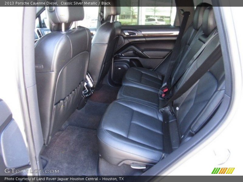Classic Silver Metallic / Black 2013 Porsche Cayenne Diesel