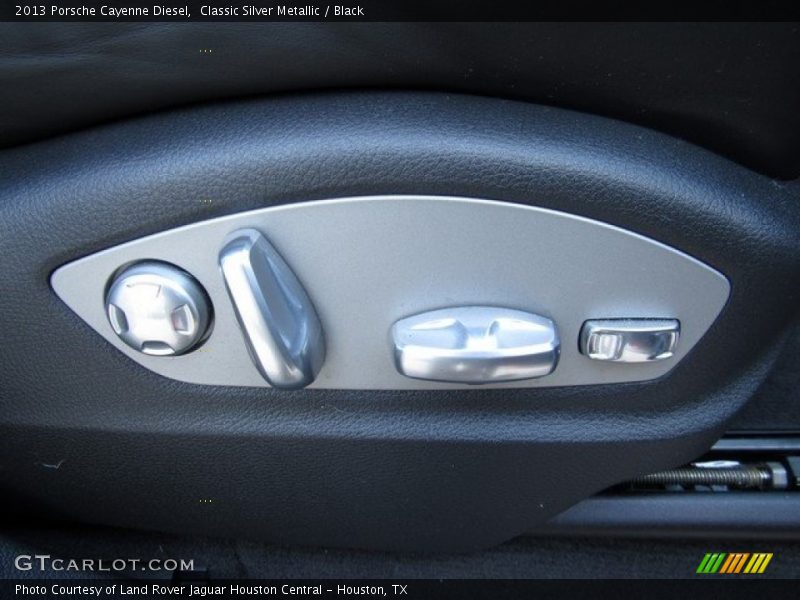 Classic Silver Metallic / Black 2013 Porsche Cayenne Diesel