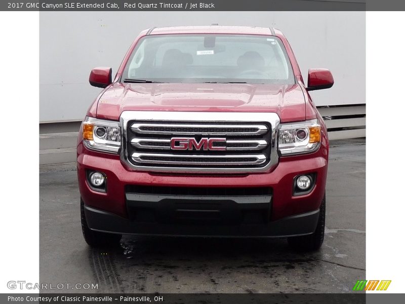  2017 Canyon SLE Extended Cab Red Quartz Tintcoat