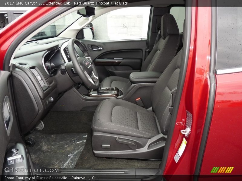 Front Seat of 2017 Canyon SLE Extended Cab