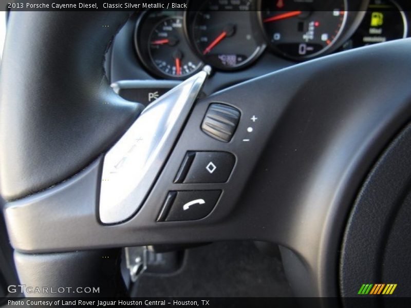 Classic Silver Metallic / Black 2013 Porsche Cayenne Diesel