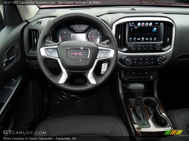 Dashboard of 2017 Canyon SLE Extended Cab