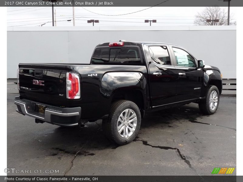 Onyx Black / Jet Black 2017 GMC Canyon SLT Crew Cab 4x4