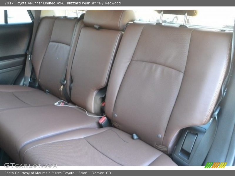 Blizzard Pearl White / Redwood 2017 Toyota 4Runner Limited 4x4