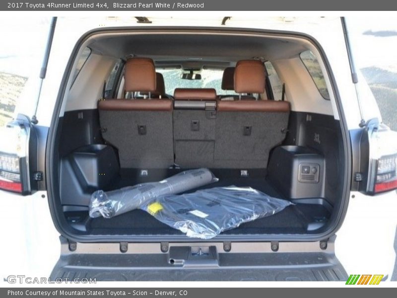 Blizzard Pearl White / Redwood 2017 Toyota 4Runner Limited 4x4