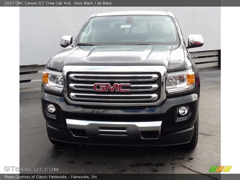 Onyx Black / Jet Black 2017 GMC Canyon SLT Crew Cab 4x4
