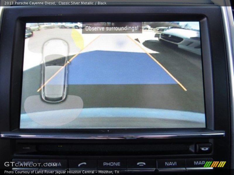 Classic Silver Metallic / Black 2013 Porsche Cayenne Diesel