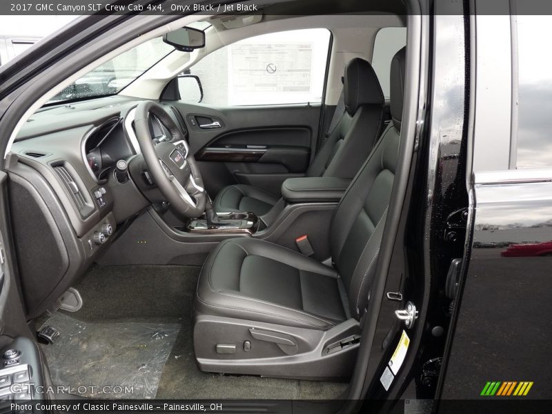  2017 Canyon SLT Crew Cab 4x4 Jet Black Interior
