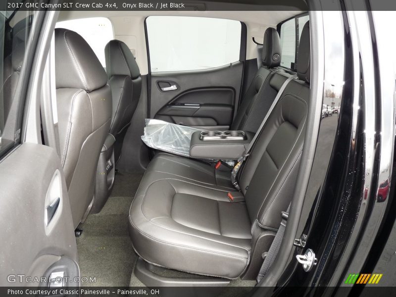 Rear Seat of 2017 Canyon SLT Crew Cab 4x4