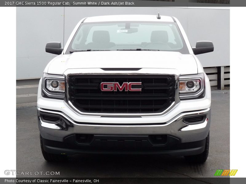 Summit White / Dark Ash/Jet Black 2017 GMC Sierra 1500 Regular Cab