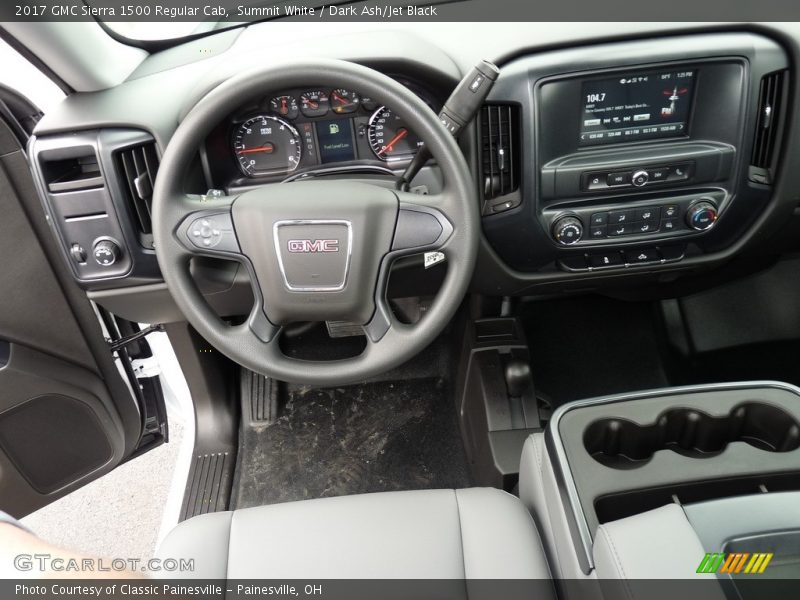 Summit White / Dark Ash/Jet Black 2017 GMC Sierra 1500 Regular Cab