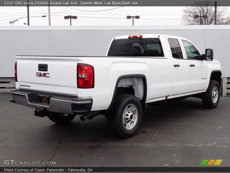 Summit White / Jet Black/Dark Ash 2017 GMC Sierra 2500HD Double Cab 4x4