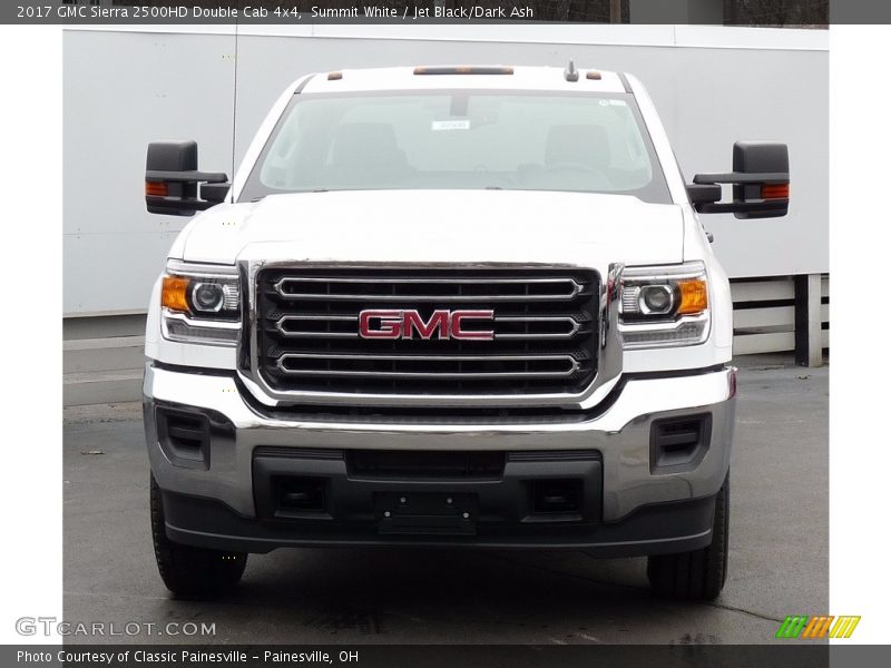 Summit White / Jet Black/Dark Ash 2017 GMC Sierra 2500HD Double Cab 4x4