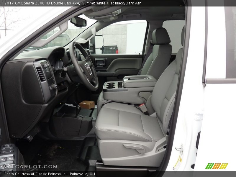 Summit White / Jet Black/Dark Ash 2017 GMC Sierra 2500HD Double Cab 4x4