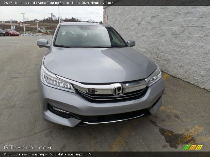 Lunar Silver Metallic / Black 2017 Honda Accord Hybrid Touring Sedan