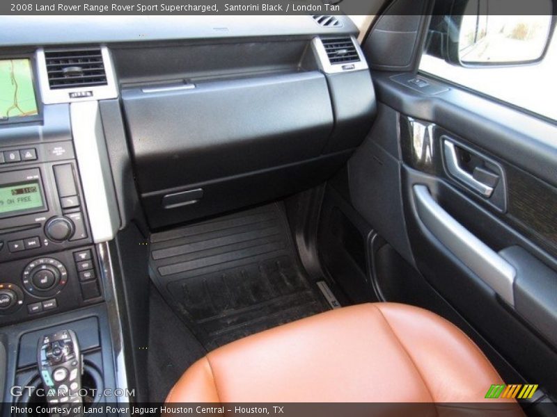Santorini Black / London Tan 2008 Land Rover Range Rover Sport Supercharged
