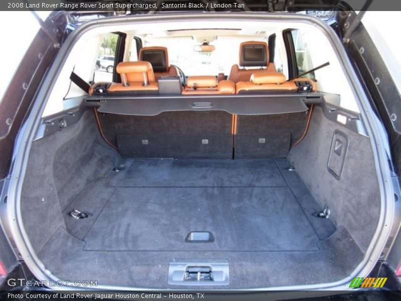 Santorini Black / London Tan 2008 Land Rover Range Rover Sport Supercharged