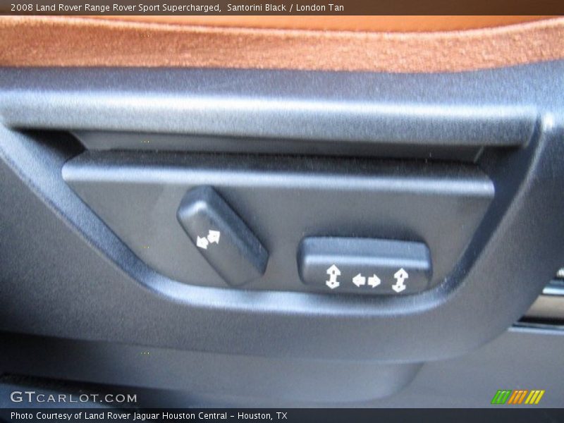 Santorini Black / London Tan 2008 Land Rover Range Rover Sport Supercharged