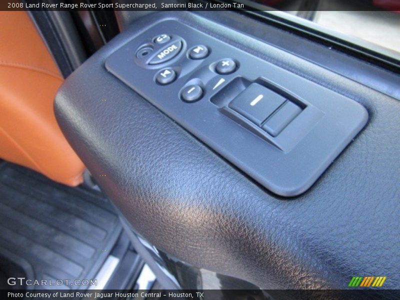 Santorini Black / London Tan 2008 Land Rover Range Rover Sport Supercharged