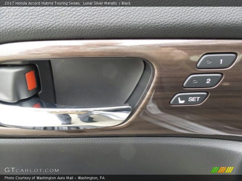Lunar Silver Metallic / Black 2017 Honda Accord Hybrid Touring Sedan