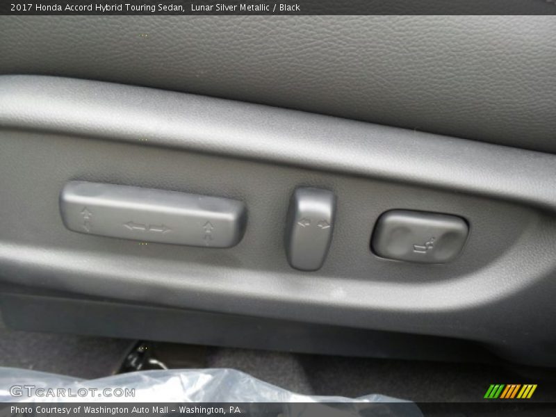Lunar Silver Metallic / Black 2017 Honda Accord Hybrid Touring Sedan