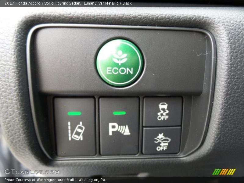 Lunar Silver Metallic / Black 2017 Honda Accord Hybrid Touring Sedan