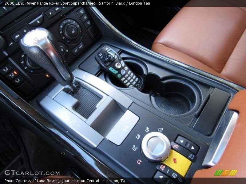 Santorini Black / London Tan 2008 Land Rover Range Rover Sport Supercharged