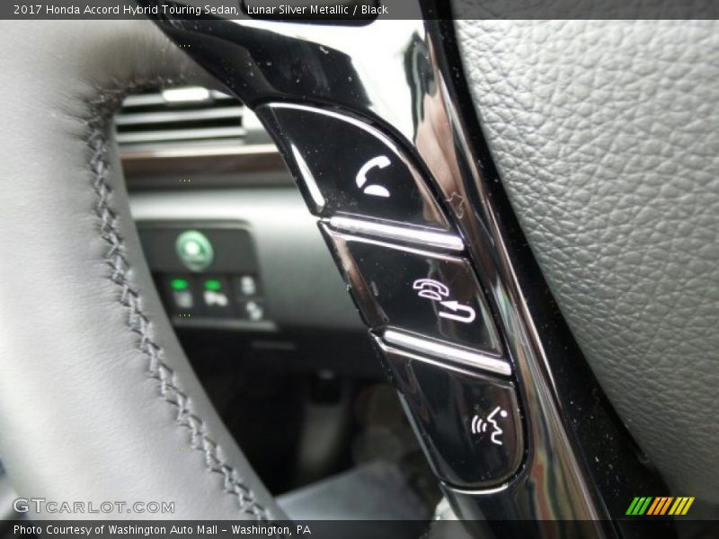 Lunar Silver Metallic / Black 2017 Honda Accord Hybrid Touring Sedan