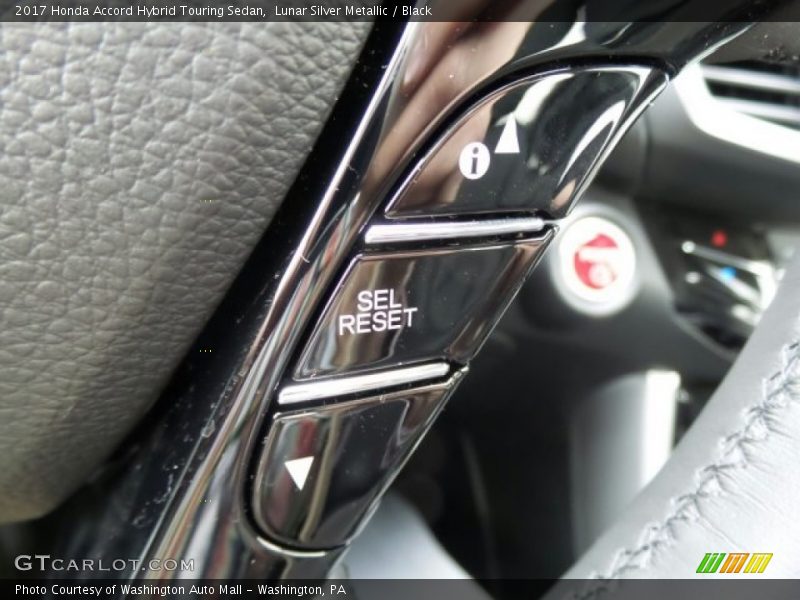 Lunar Silver Metallic / Black 2017 Honda Accord Hybrid Touring Sedan