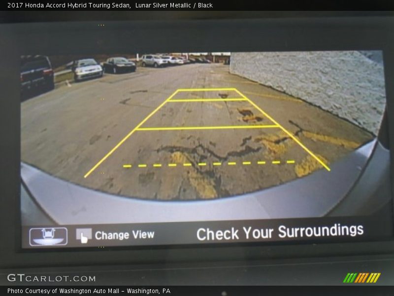 Lunar Silver Metallic / Black 2017 Honda Accord Hybrid Touring Sedan