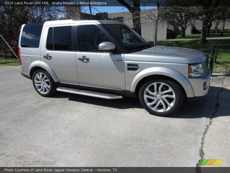 Aruba Metallic / Almond/Arabica 2016 Land Rover LR4 HSE