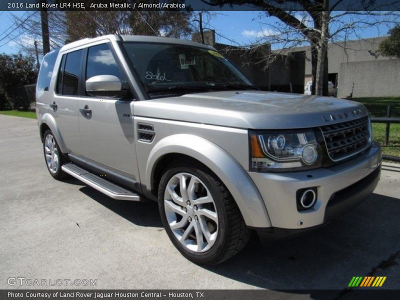 Aruba Metallic / Almond/Arabica 2016 Land Rover LR4 HSE
