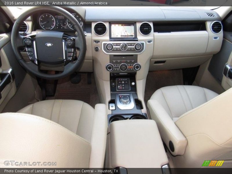 Aruba Metallic / Almond/Arabica 2016 Land Rover LR4 HSE