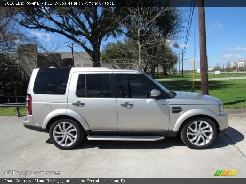 Aruba Metallic / Almond/Arabica 2016 Land Rover LR4 HSE