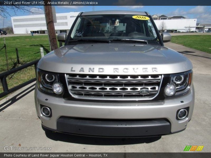 Aruba Metallic / Almond/Arabica 2016 Land Rover LR4 HSE